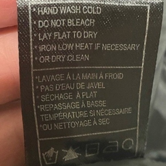 Jack by BB Dakota Trench Coat Wool Blend Black Belted Womens Sm Winter Business - Picture 5 of 6